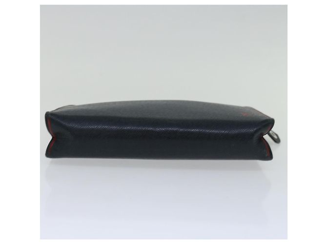 LOUIS VUITTON Taiga Pochette Voyager MM Pochette Blu Marine M63394 auth 70038 - vista 7
