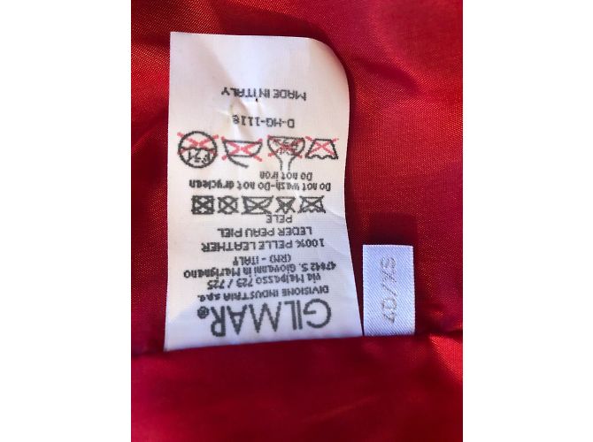 ICEBERG Jacken T.fr 34 Leder Rot - Ansicht 10