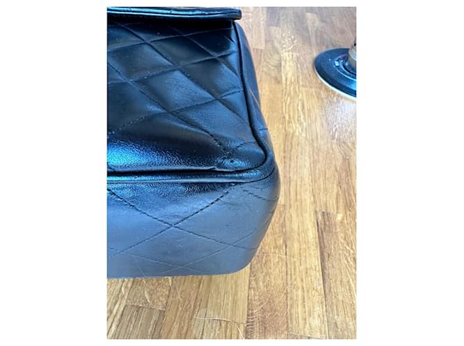 Chanel vintage 'Jumbo' Timeless Classic Flap Nero - vista 4