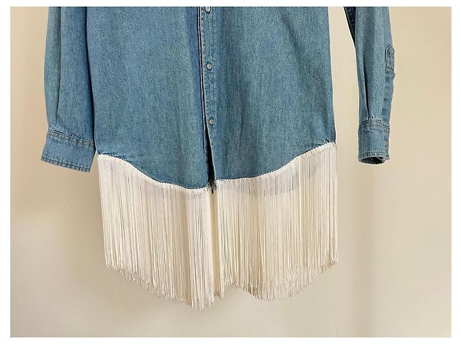 Autre Marque Abito camicia Forte Couture Blu - vista 5