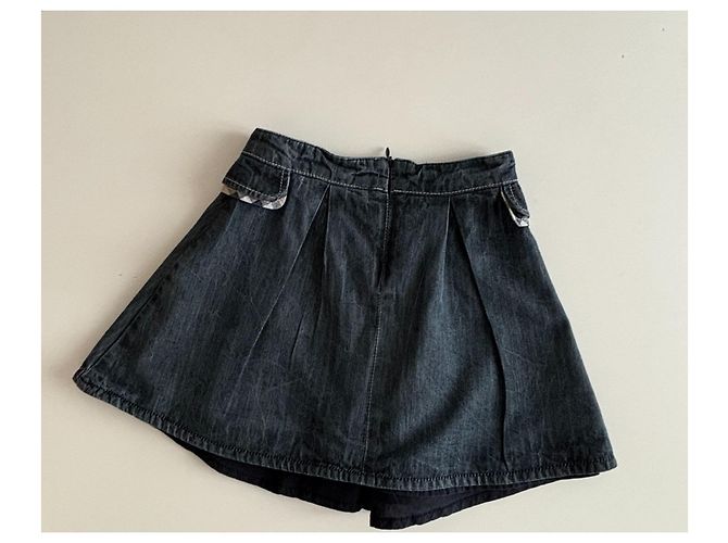 Burberry Jeansrock plissiert blau - Ansicht 2