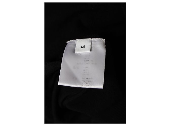 Suéter Givenchy com gola simulada em lã preta Preto - vista 10