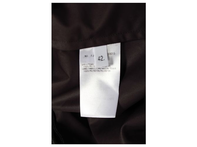 Thom Browne 4-Bar Hooded Parka aus grauem Polyester - Ansicht 10