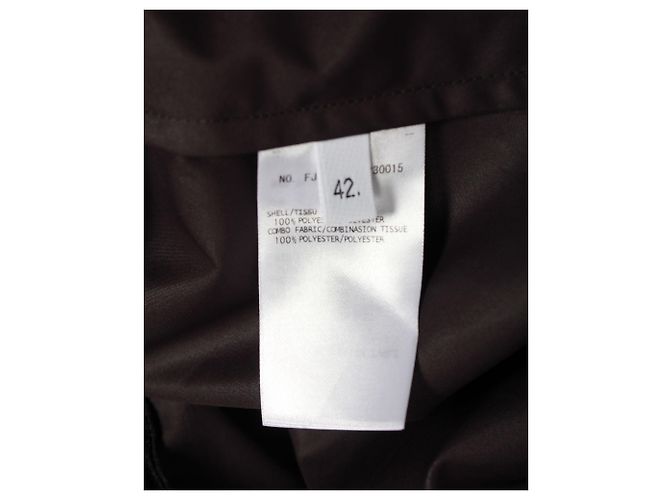 Thom Browne 4-Bar Hooded Parka aus grauem Polyester - Ansicht 5
