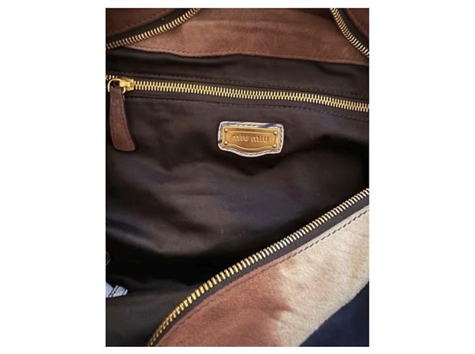 Miu Miu Borsa tote in camoscio tie-dye - vista 2