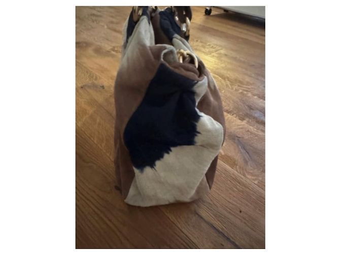 Miu Miu Borsa tote in camoscio tie-dye - vista 4