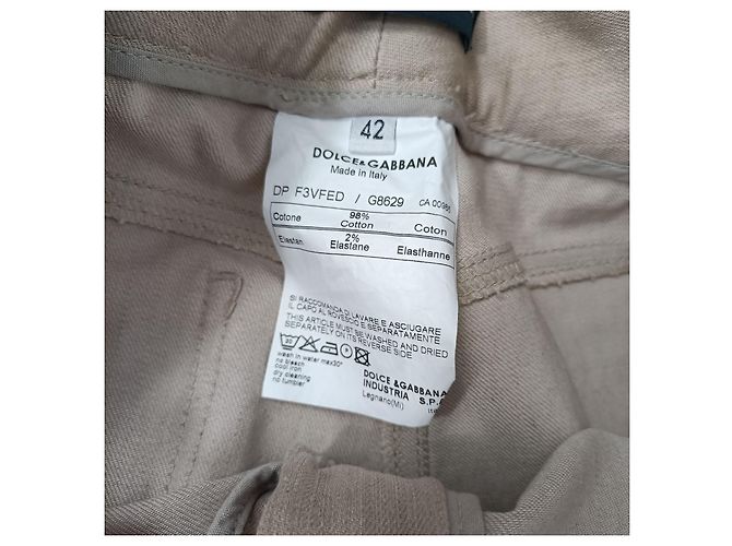 Dolce & Gabbana Dolce Gabbana Jeans für Frauen in écru Farbe Beige - Ansicht 4