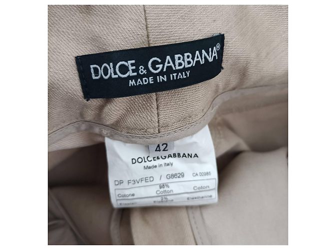 Dolce & Gabbana Dolce Gabbana Jeans für Frauen in écru Farbe Beige - Ansicht 6