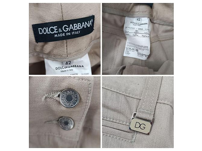Dolce & Gabbana Dolce Gabbana Jeans für Frauen in écru Farbe Beige - Ansicht 8