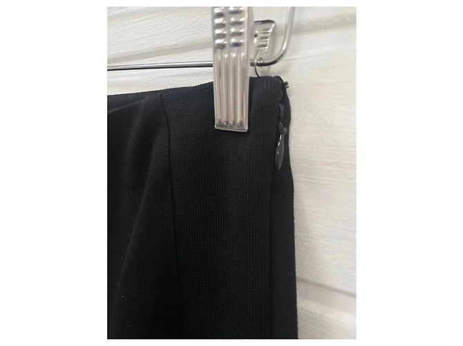 Falda Balenciaga Negra de Viscosa Talla 36 Negro - vista 4