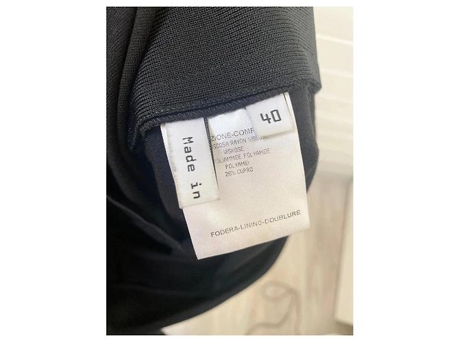 Falda Balenciaga Negra de Viscosa Talla 36 Negro - vista 6