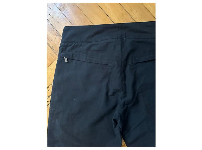 Dirk Bikkenbergs Dirk Bikkembergs 00er Vintage Freizeit-Baumwollhose Schwarz - Ansicht 6