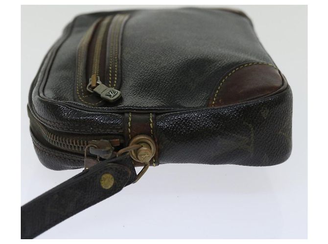 Pochette LOUIS VUITTON con monogramma Marly Dragonne GM M51825 LV Auth th4769 - vista 3