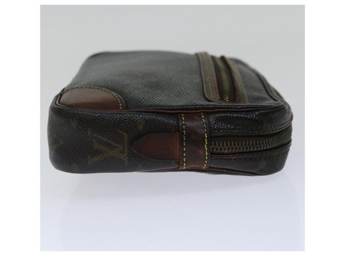 Pochette LOUIS VUITTON con monogramma Marly Dragonne GM M51825 LV Auth th4769 - vista 4