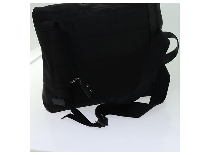 GUCCI Web Sherry Line Rucksack Nylon Schwarz Grün Rot 246407 Auth bs13331 - Ansicht 7