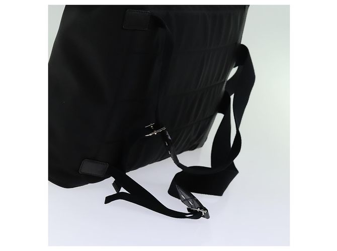 GUCCI Web Sherry Line Rucksack Nylon Schwarz Grün Rot 246407 Auth bs13331 - Ansicht 8