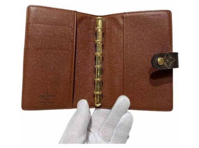 Funda de agenda Louis Vuitton Castaño - vista 2