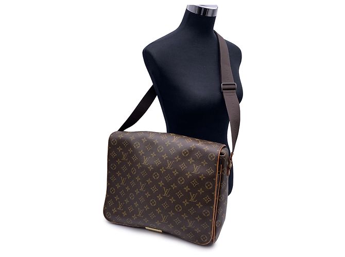 Louis Vuitton Borsa a tracolla monogramma Abbesses GM M45257 Marrone - vista 2