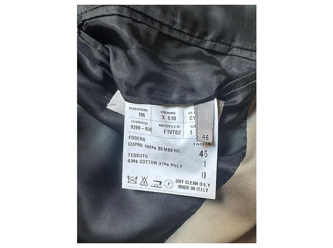 Blazer dorato "Follow me" di Dior SS03 Marrone chiaro - vista 10