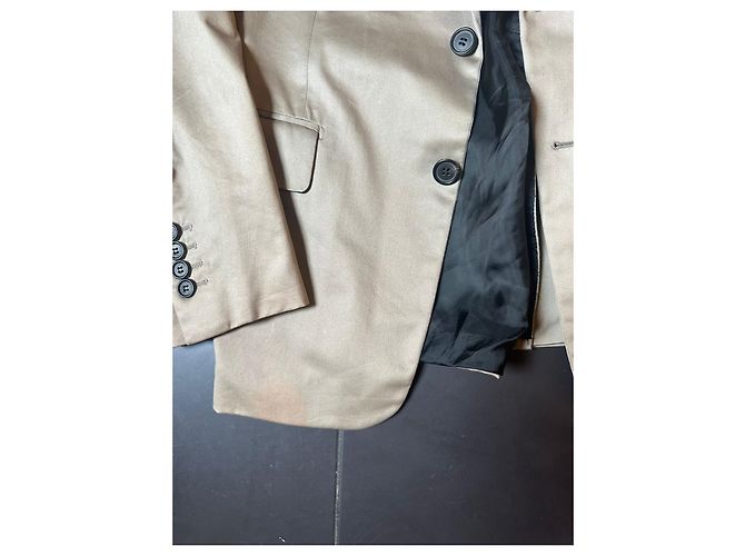Blazer dorato "Follow me" di Dior SS03 Marrone chiaro - vista 2