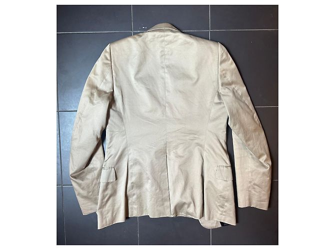 Blazer dorato "Follow me" di Dior SS03 Marrone chiaro - vista 3