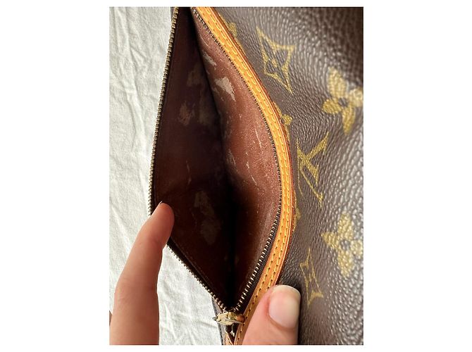 Borsa Louis Vuitton Saint-Germain Marrone - vista 11