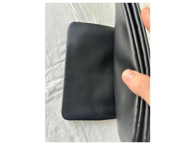 Céline bolsa pequena Celine Trio em pele de cordeiro lisa - vista 5