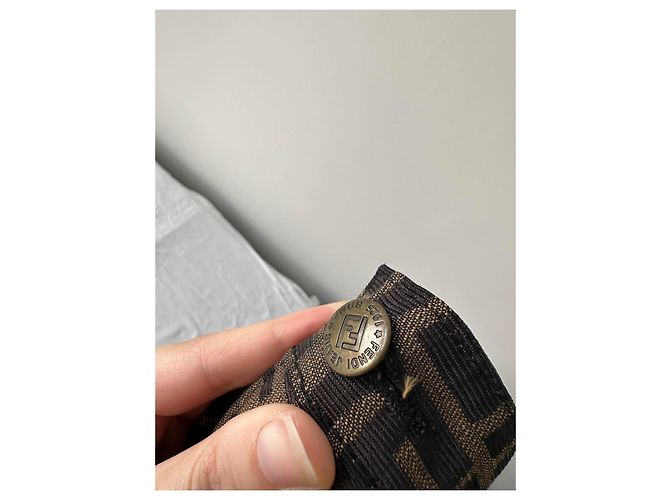Fendi Jeans Zucca Monogram Rock Braun - Ansicht 11
