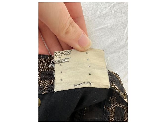 Fendi Jeans Zucca Monogram Rock Braun - Ansicht 12