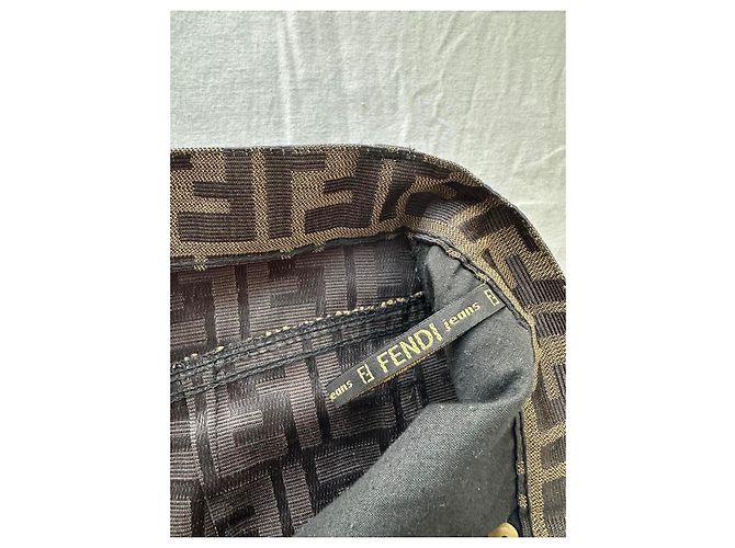 Fendi Jeans Zucca Monogram Rock Braun - Ansicht 15