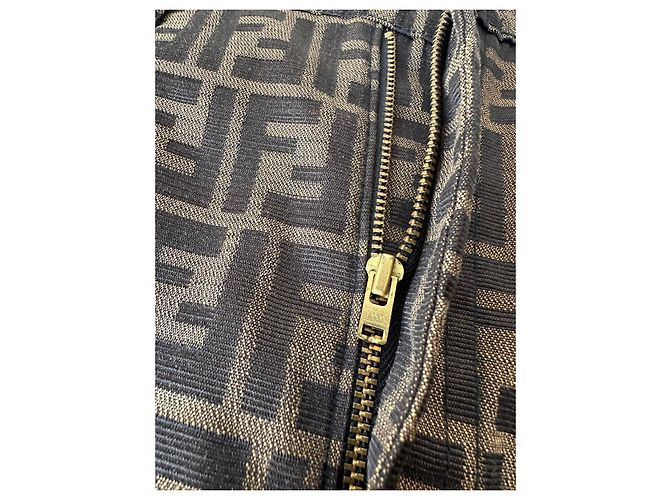 Fendi Jeans Zucca Monogram Rock Braun - Ansicht 6