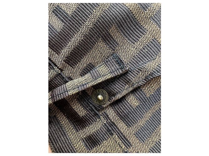 Fendi Jeans Zucca Monogram Rock Braun - Ansicht 7