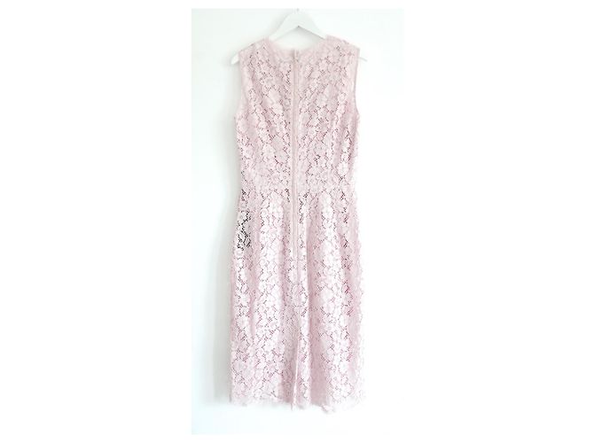 Dolce & Gabbana Rosa Spitzenkleid Pink - Ansicht 3