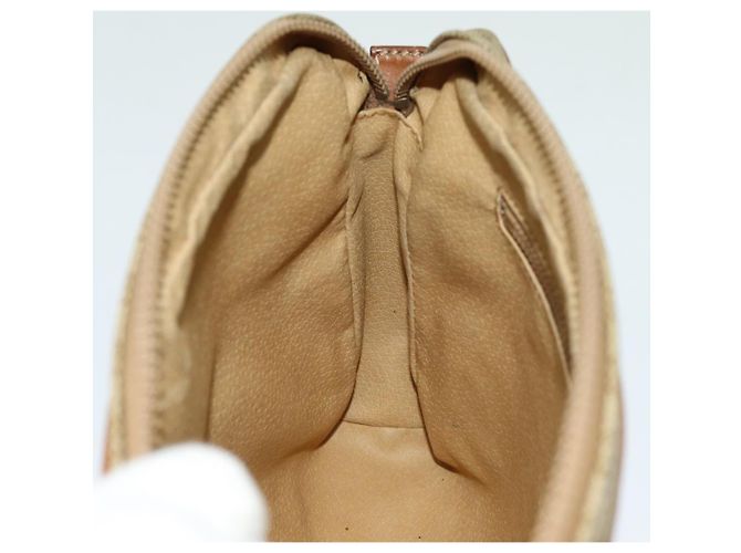Céline CELINE Pochette in tela macadam Beige Auth yk11631 - vista 17