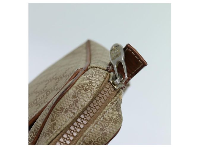 Céline CELINE Pochette in tela macadam Beige Auth yk11631 - vista 8