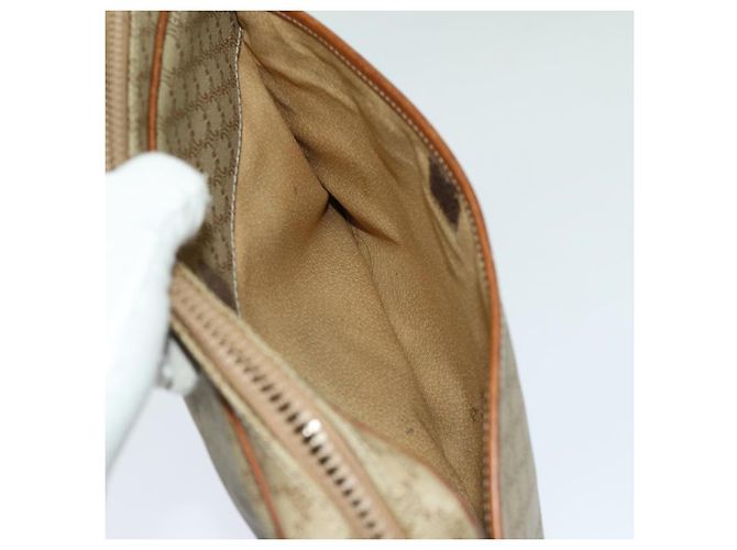 Céline CELINE Pochette in tela macadam Beige Auth yk11631 - vista 9