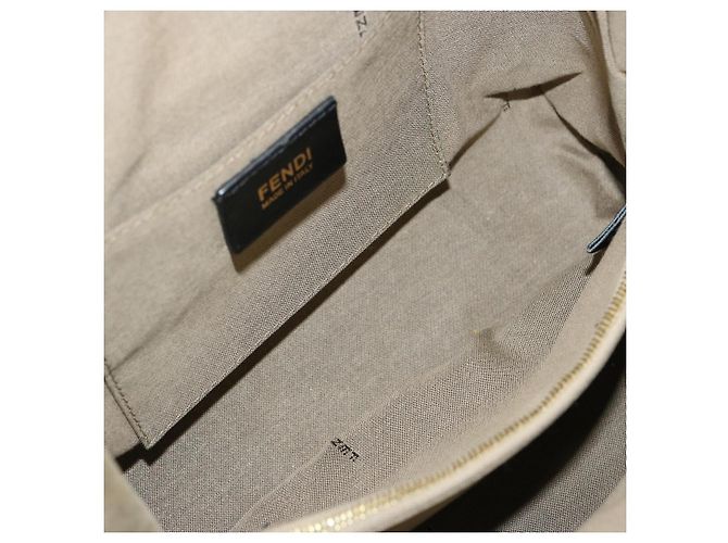 FENDI Borsa a Mano Tela 2modo Beige Auth 70343 - vista 10