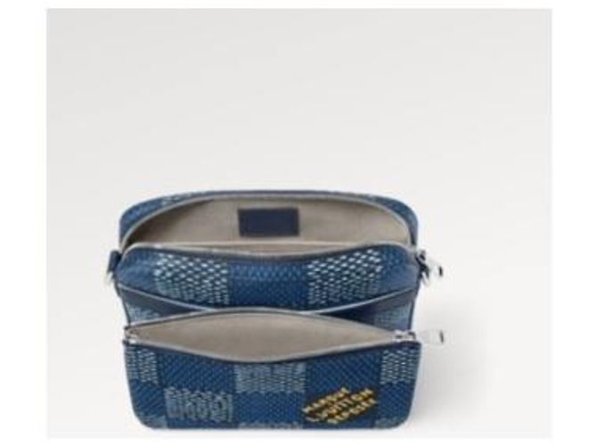 Louis Vuitton Borsa LV Trio Damier Giant nuova Blu - vista 2