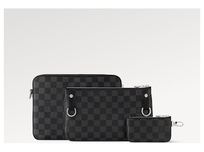 Louis Vuitton LV Trio Messenger-Tasche Damier Graphit Grau - Ansicht 2