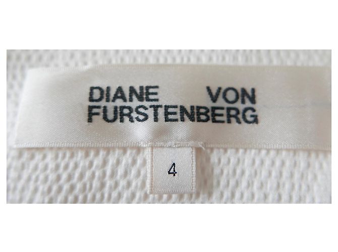 Blusa de seda texturizada de Diane Von Furstenberg Crudo - vista 5