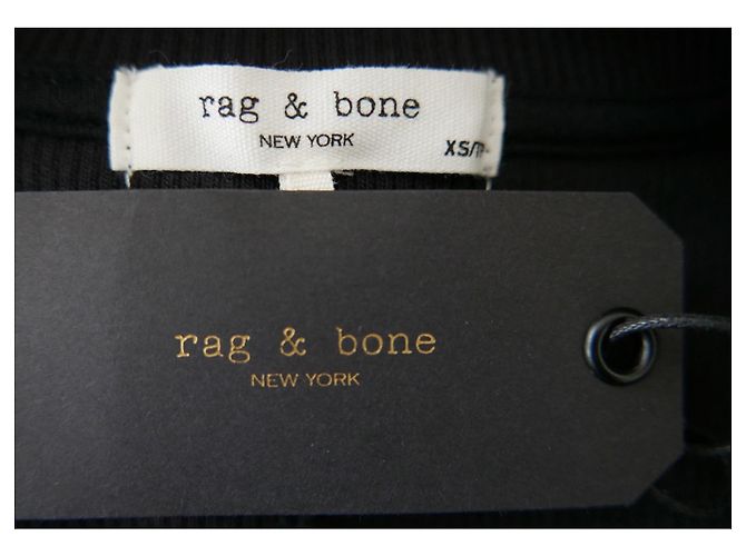 Rag & Bone Laila Zip-Kleid Schwarz - Ansicht 9