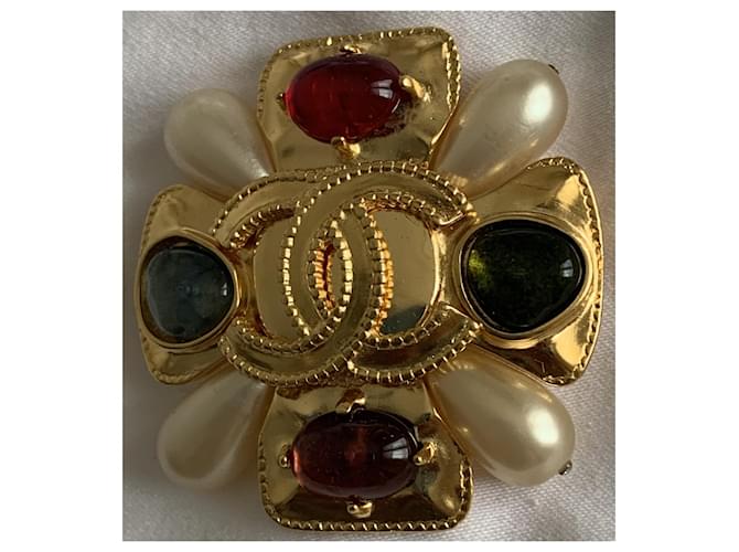 Chanel Perni & Spille Multicolore D'oro - vista 5
