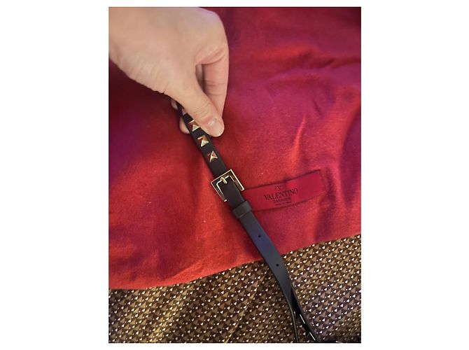 Valentino Garavani Borsa Valentino rockstuds Blu navy - vista 6