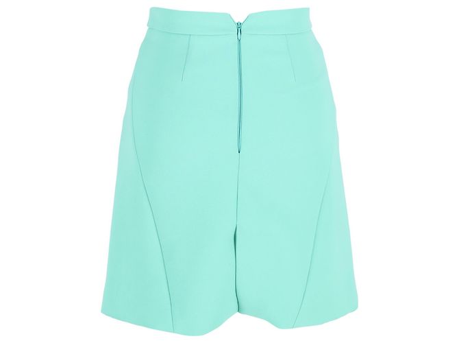 Falda McQ by Alexander McQueen en poliéster turquesa - vista 3
