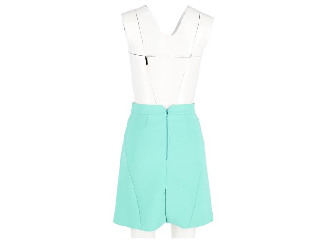 Falda McQ by Alexander McQueen en poliéster turquesa - vista 6