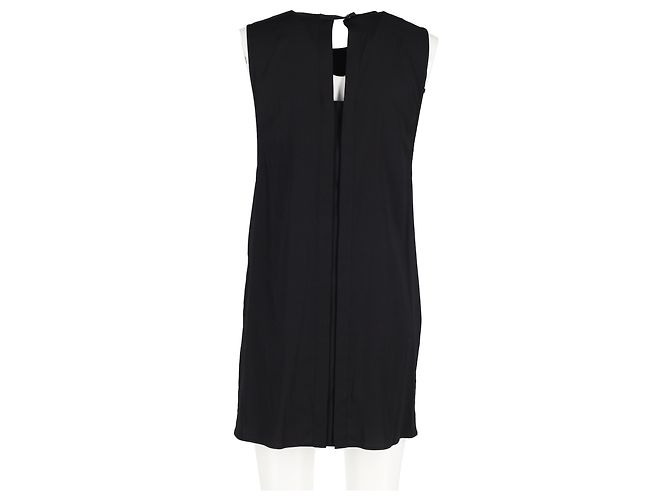 Alexander Wang.Miniabito girocollo a T in cotone nero - vista 6