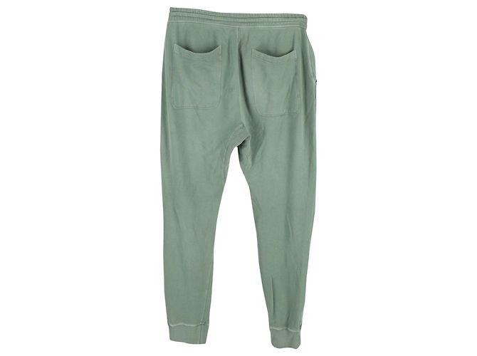 Calça de moletom Tom Ford em algodão verde - vista 2