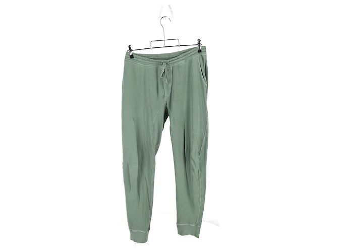 Calça de moletom Tom Ford em algodão verde - vista 4