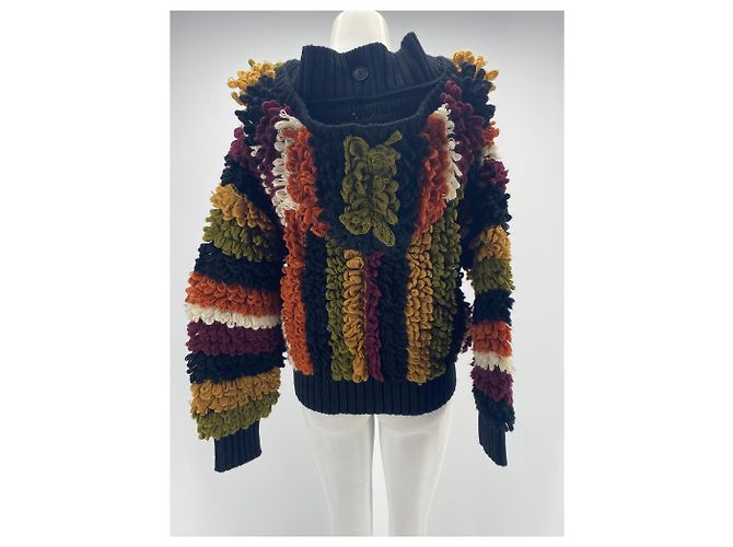 Sonia Rykiel Strickwaren T.International S Wolle Mehrfarben - Ansicht 2