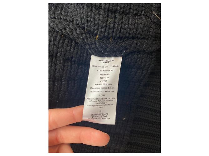 Sonia Rykiel Strickwaren T.International S Wolle Mehrfarben - Ansicht 6